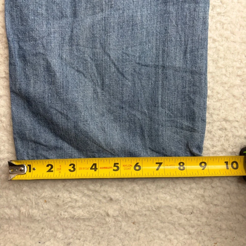 Levis 527 Slim Bootcut Jeans Mens 31x30 (32x31)  Blue Denim Y2K Low Rise
